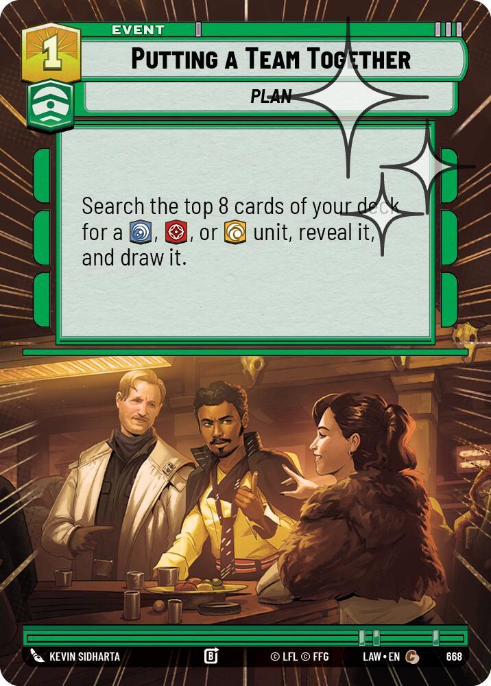 Putting a Team Together (Hyperspace)