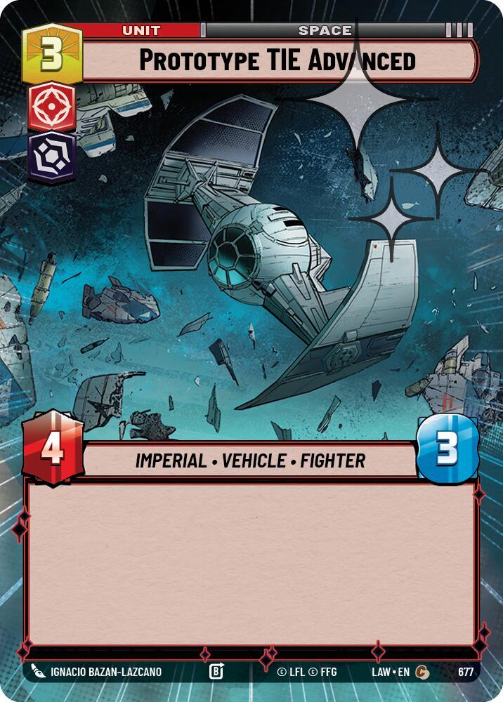 Prototype TIE Advanced (Hyperspace)