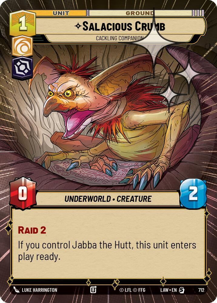 Salacious Crumb - Cackling Companion (Hyperspace)