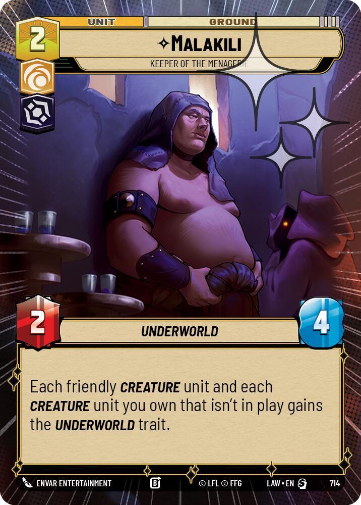 Malakili - Keeper of the Menagerie (Hyperspace)