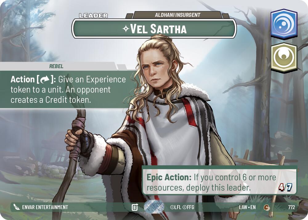 Vel Sartha - Aldhani Insurgent (Showcase) Front