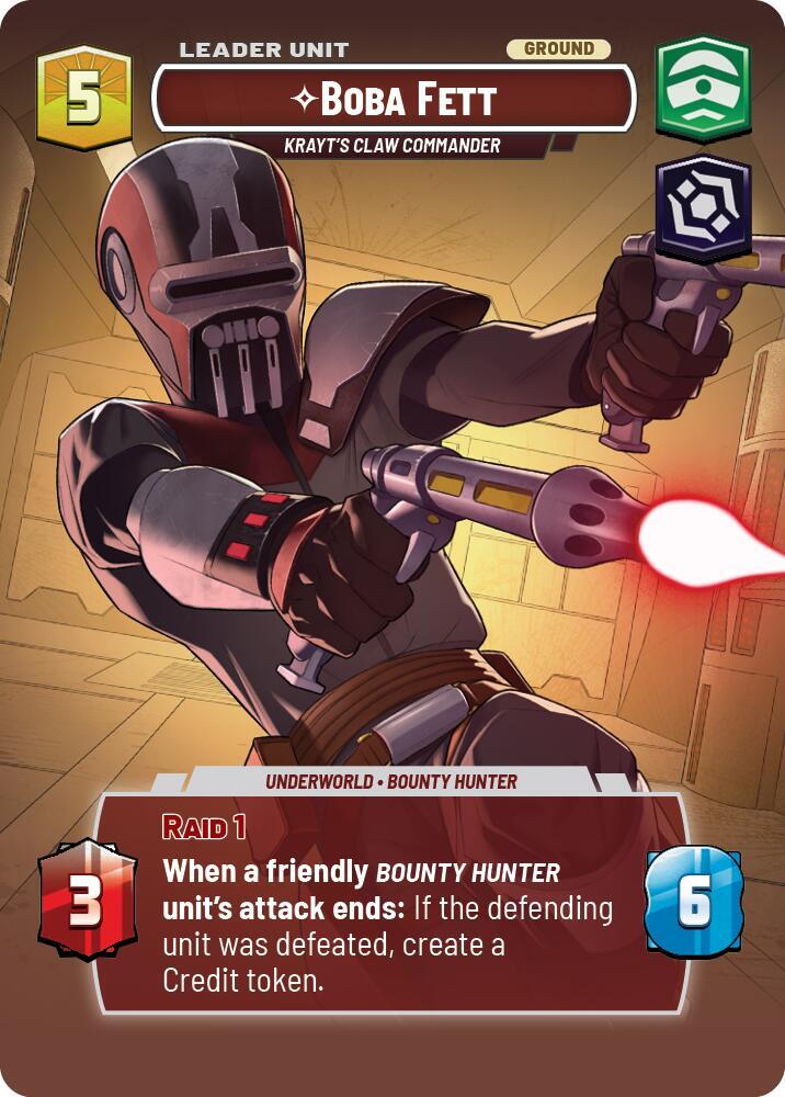 Boba Fett - Krayt's Claw Commander (Showcase) Back