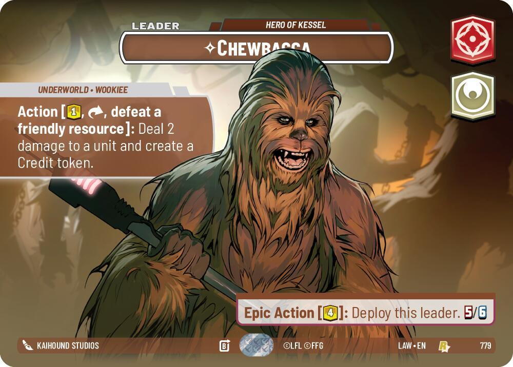 Chewbacca - Hero of Kessel (Showcase) Front