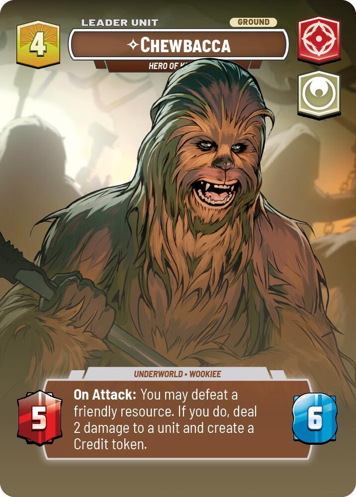 Chewbacca - Hero of Kessel (Showcase) Back