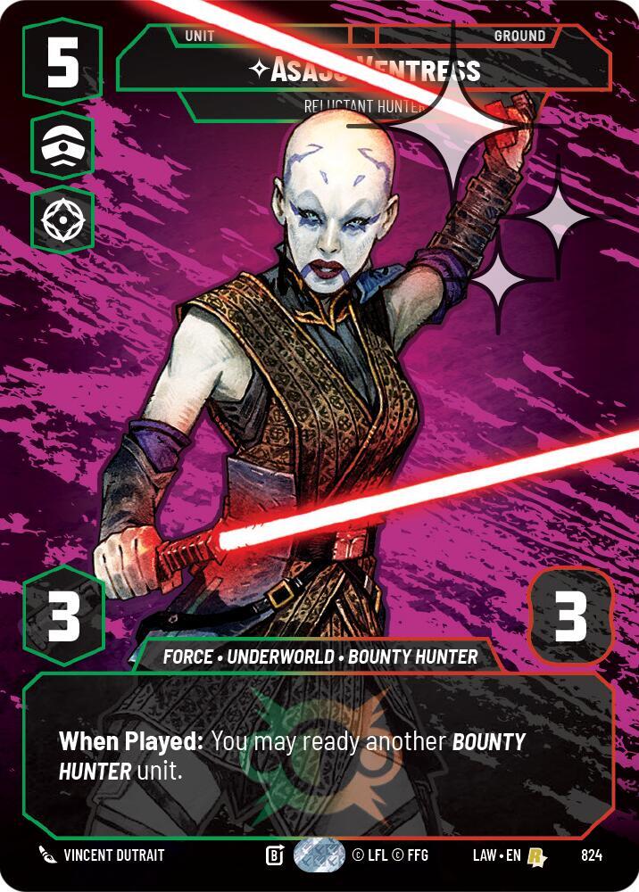 Asajj Ventress - Reluctant Hunter (Prestige)