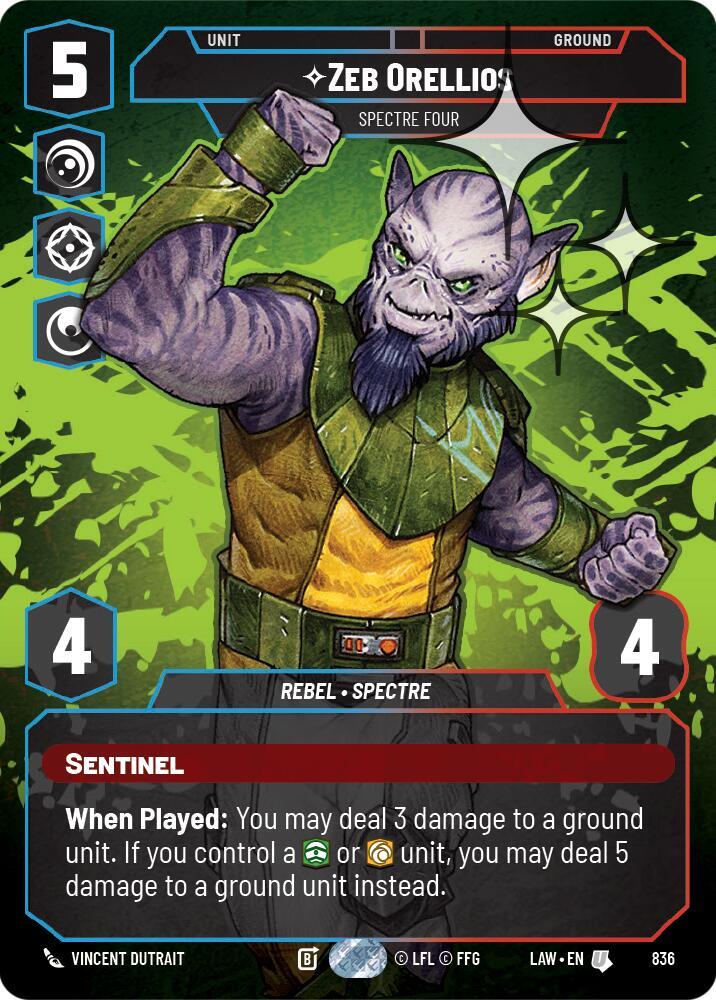 Zeb Orellios - Spectre Four (Prestige)