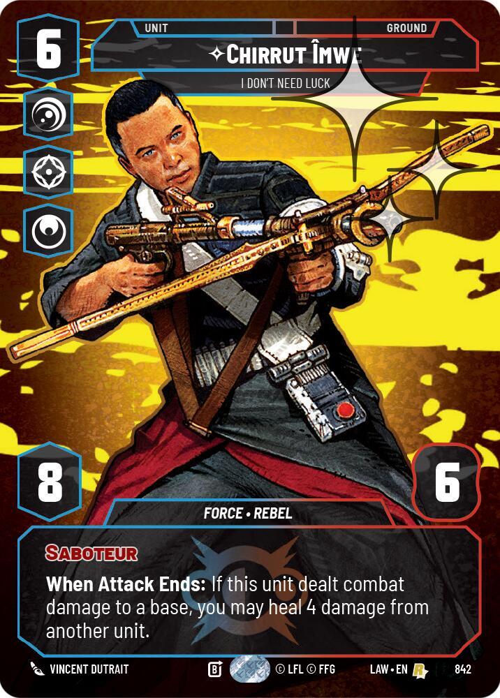 Chirrut Imwe - I Don't Need Luck (Prestige)