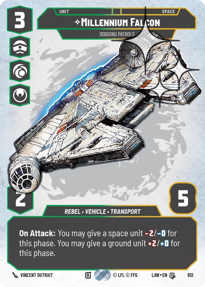 Millennium Falcon - Dodging Patrols (Prestige)