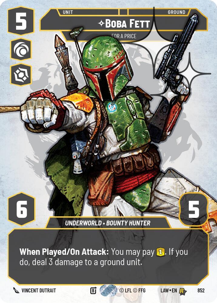 Boba Fett - For a Price (Prestige)