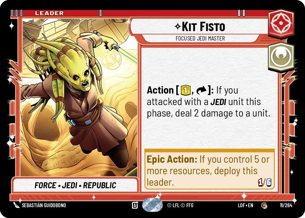 Kit Fisto - Focused Jedi Master Front