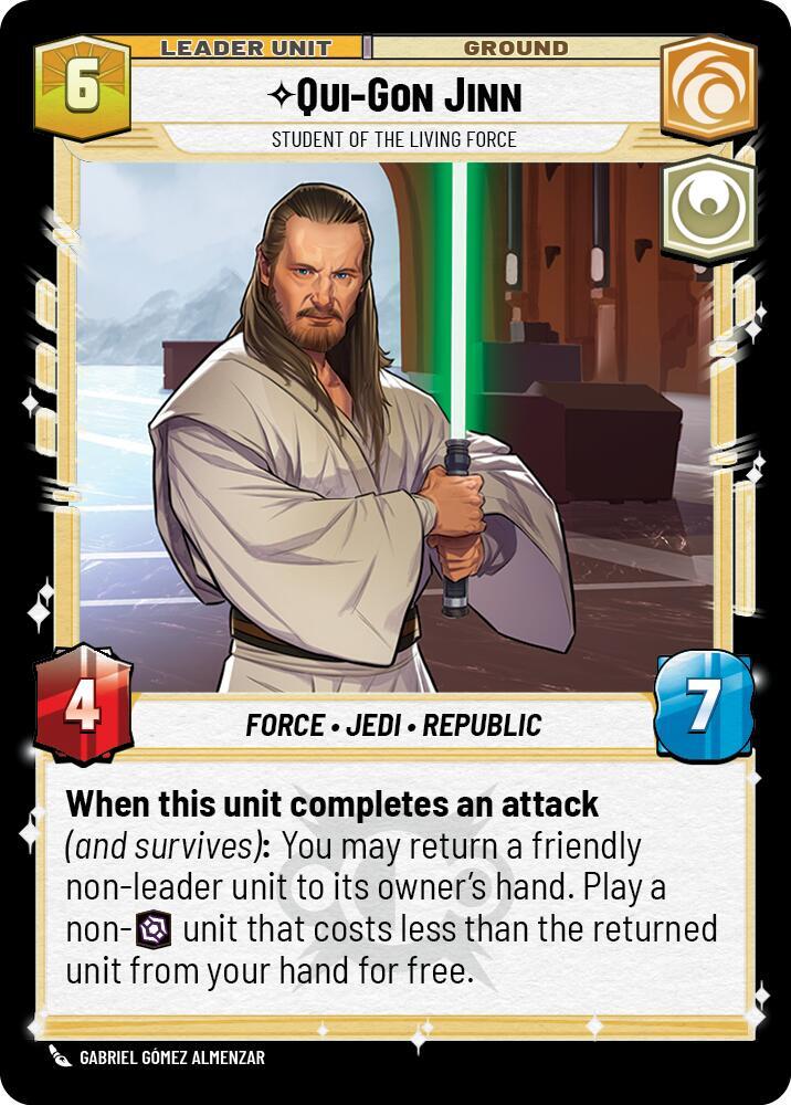 Qui-Gon Jinn - Student of the Living Force Back