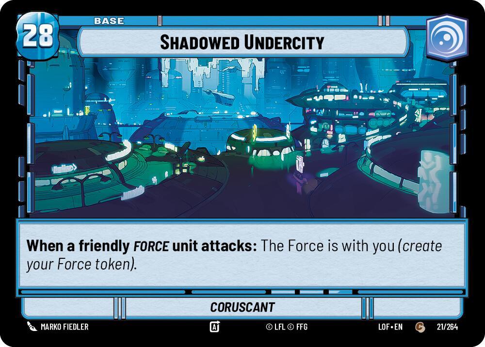 Shadowed Undercity // Force Front