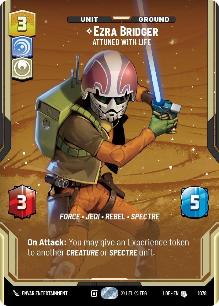 Ezra Bridger - Attuned With Life (Prestige Foil)