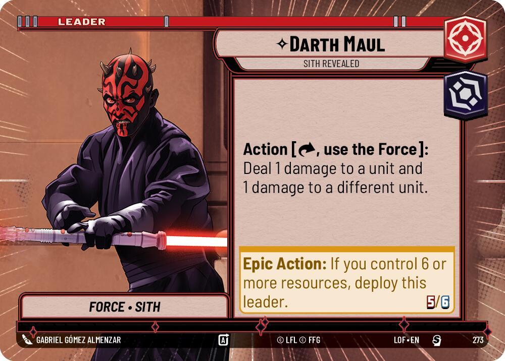 Darth Maul - Sith Revealed (Hyperspace) Front
