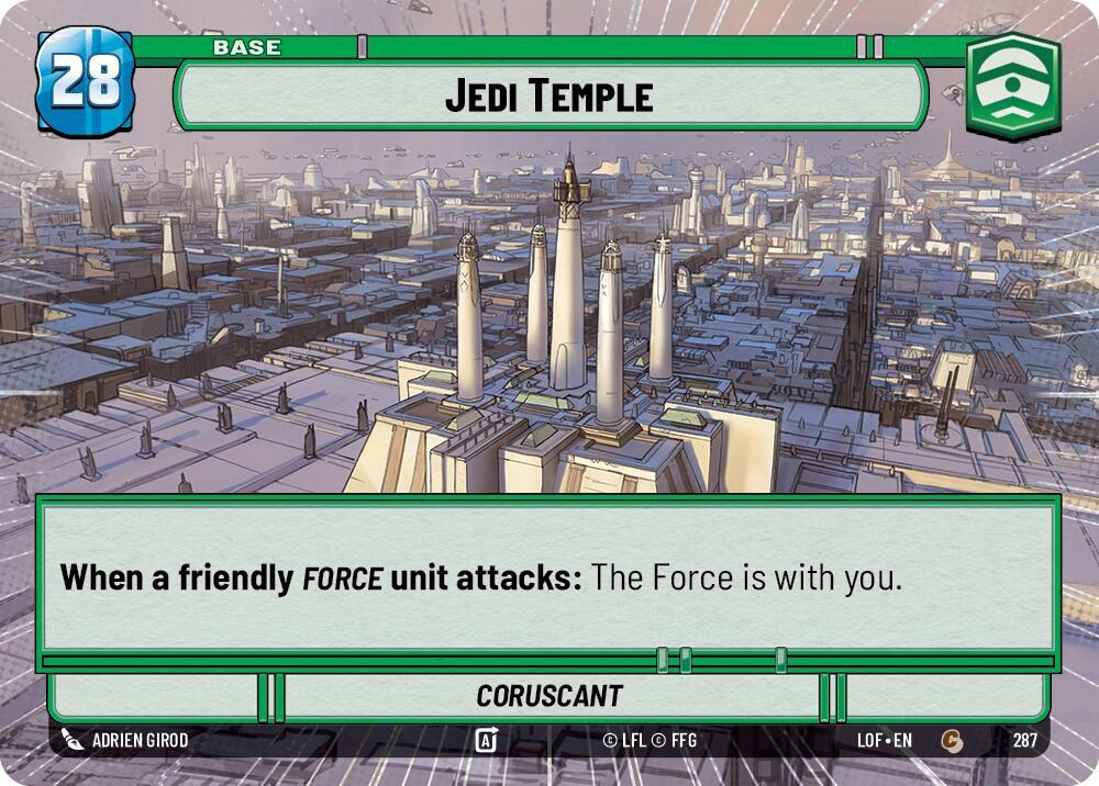 Jedi Temple // Experience (Hyperspace) Front