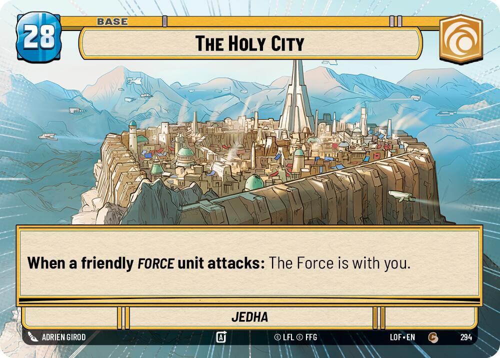 The Holy City // Shield (Hyperspace) Front
