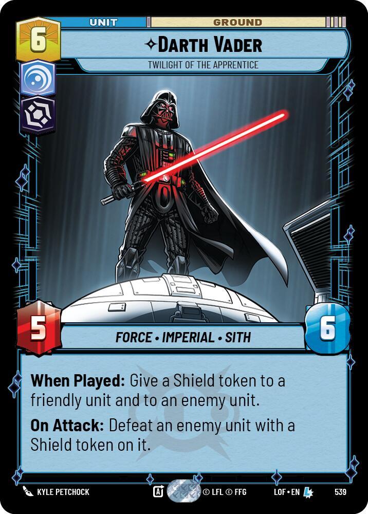 Darth Vader - Twilight of the Apprentice (Foil)