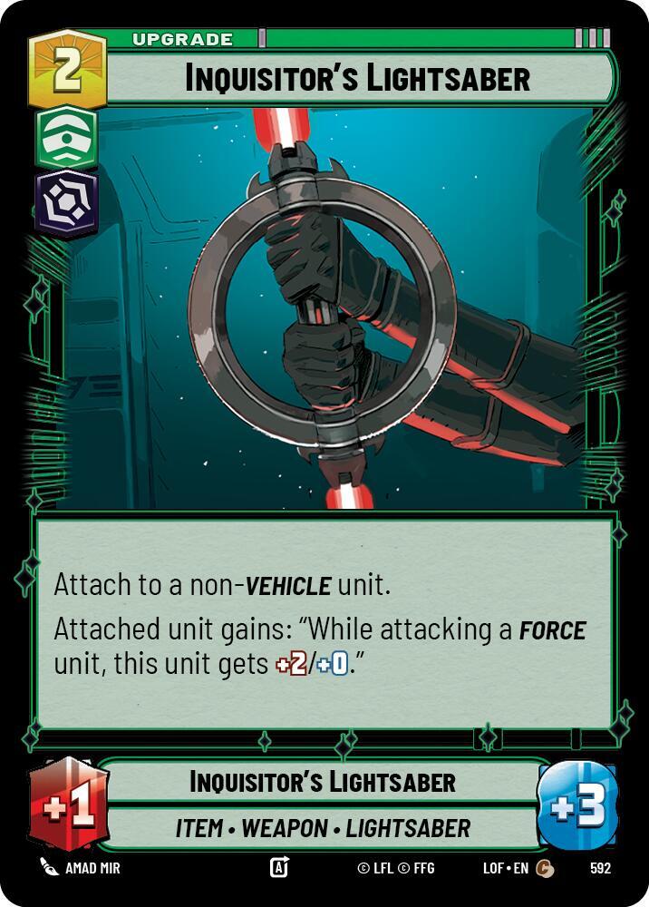 Inquisitor's Lightsaber (Foil)