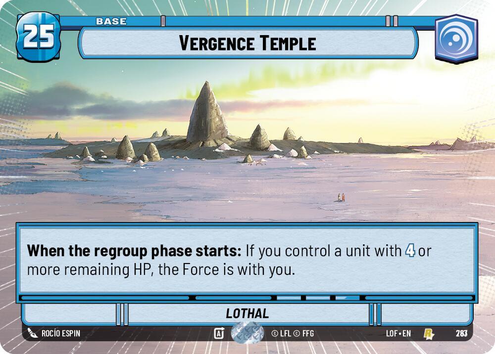 Vergence Temple (Hyperspace Foil)