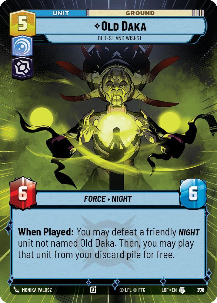 Old Daka - Oldest and Wisest (Hyperspace Foil)