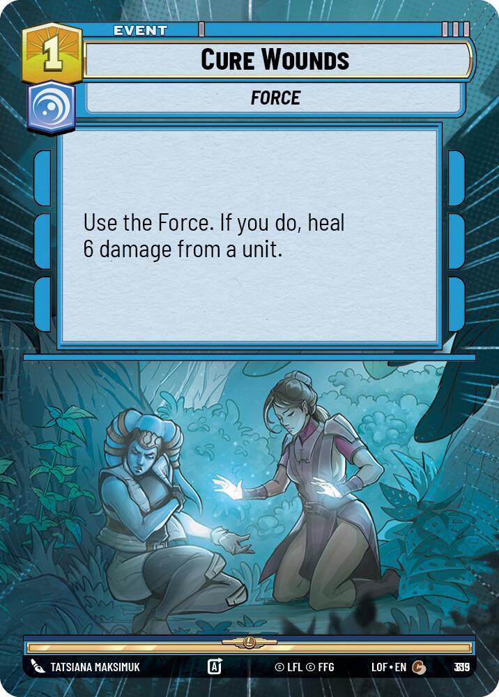 Cure Wounds (Hyperspace Foil)