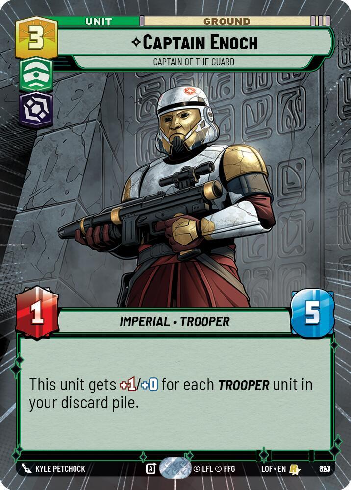 Captain Enoch - Captain of the Guard (Hyperspace Foil)