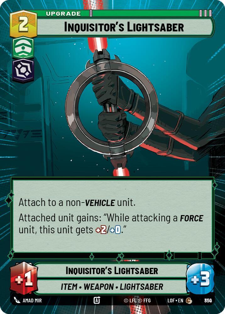 Inquisitor's Lightsaber (Hyperspace Foil)