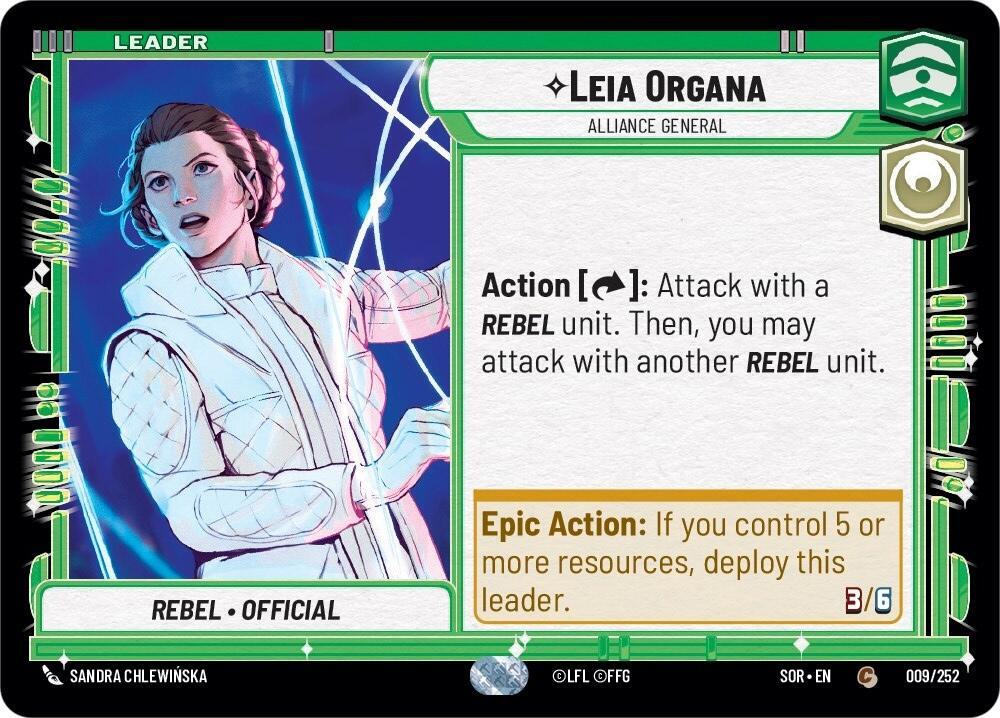 Leia Organa - Alliance General Front