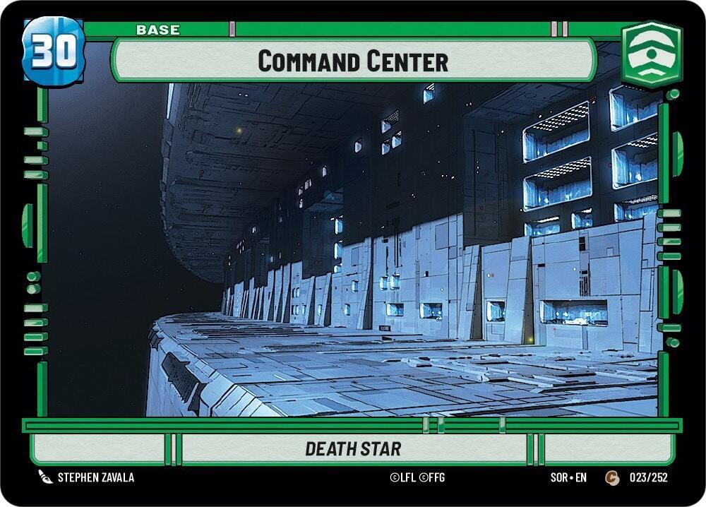 Command Center // Shield Front