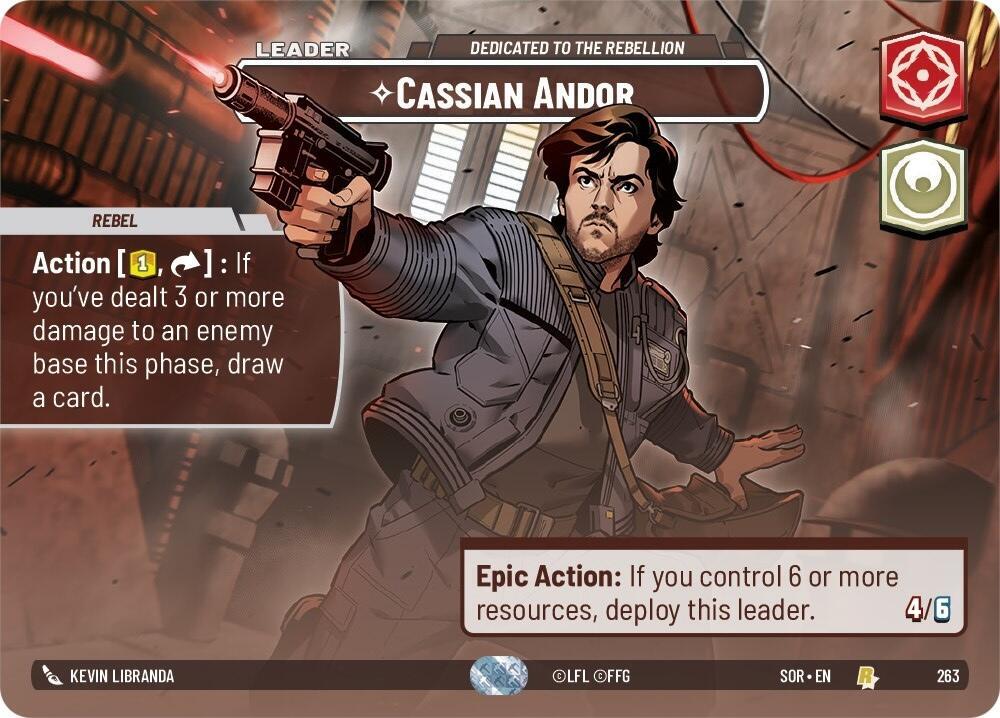 Cassian Andor - Dedicated to the Rebellion (Showcase)