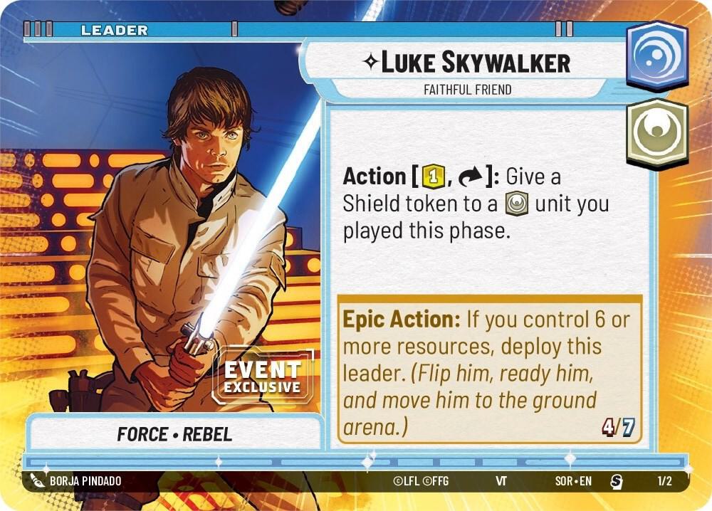 Luke Skywalker (Hyperspace) Event Exclusive Front