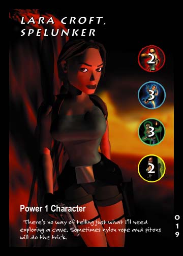 Lara Croft, Spelunker