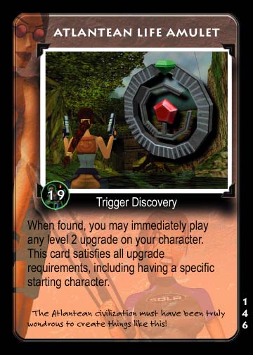 Atlantean Life Amulet