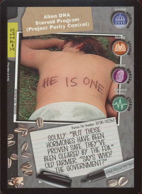 Alien D.N.A. Steroid Program (Project Purity Control)