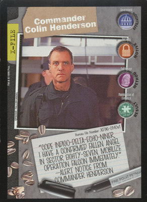 Commander Colin Henderson