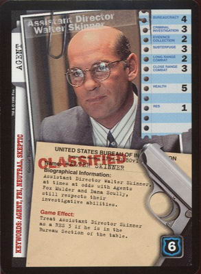 Assistant Director, Walter Skinner (F)