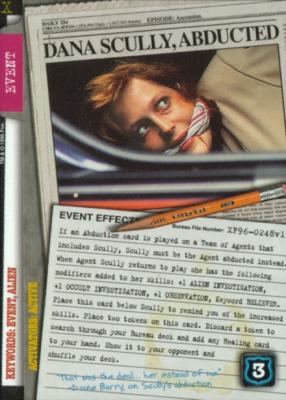 Dana Scully, Abducted