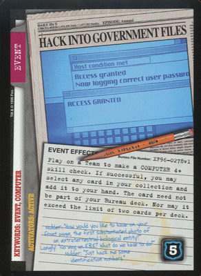 Hack Into Government Files
