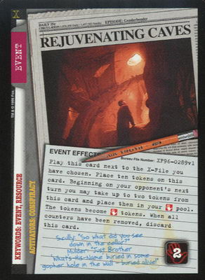 Rejuvenating Caves