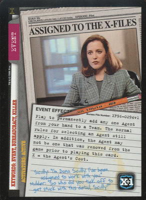 Assigned to the X-Files