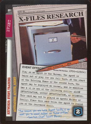 X-Files Research